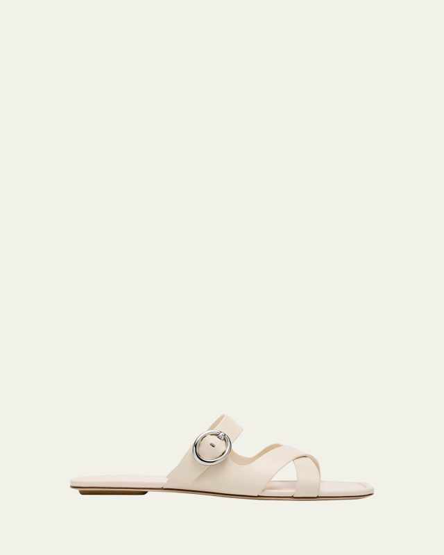 Villa Leather Slide Sandals